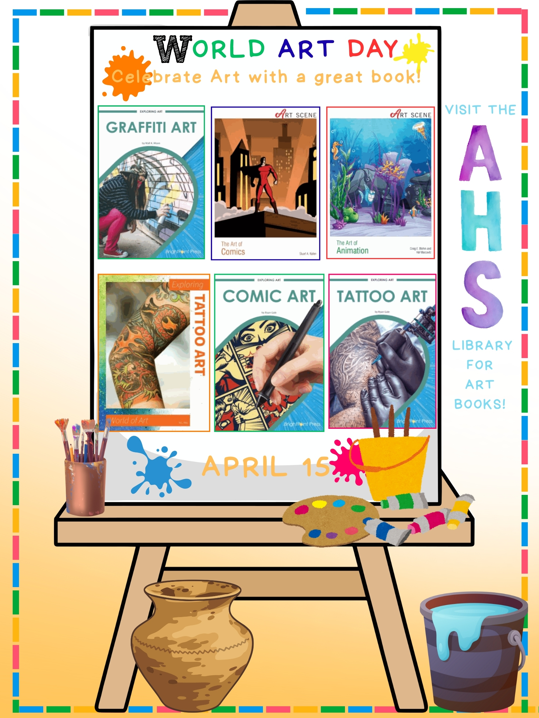 Celebrate Art with a GREAT BOOK! 